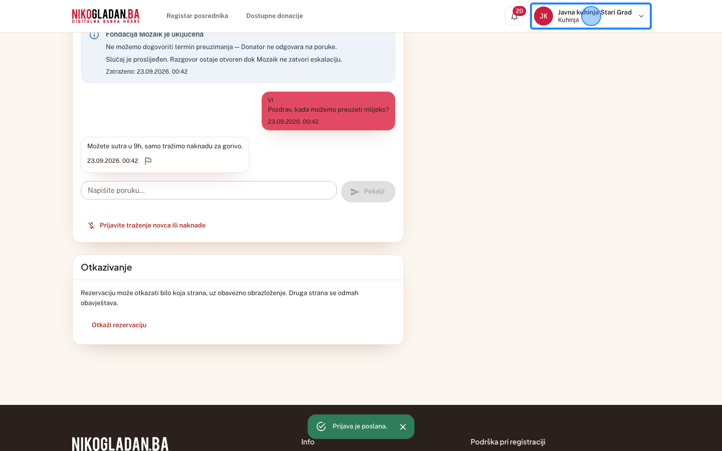 Korak 57: Kliknite ime kuhinje gore desno.