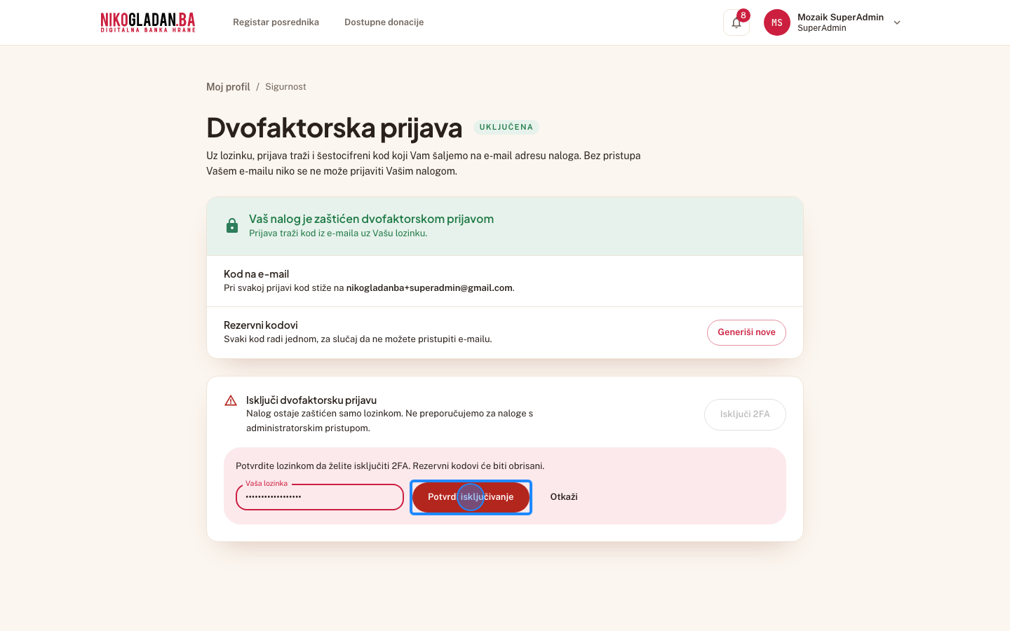 Korak 69: Kliknite „Potvrdi isključivanje".