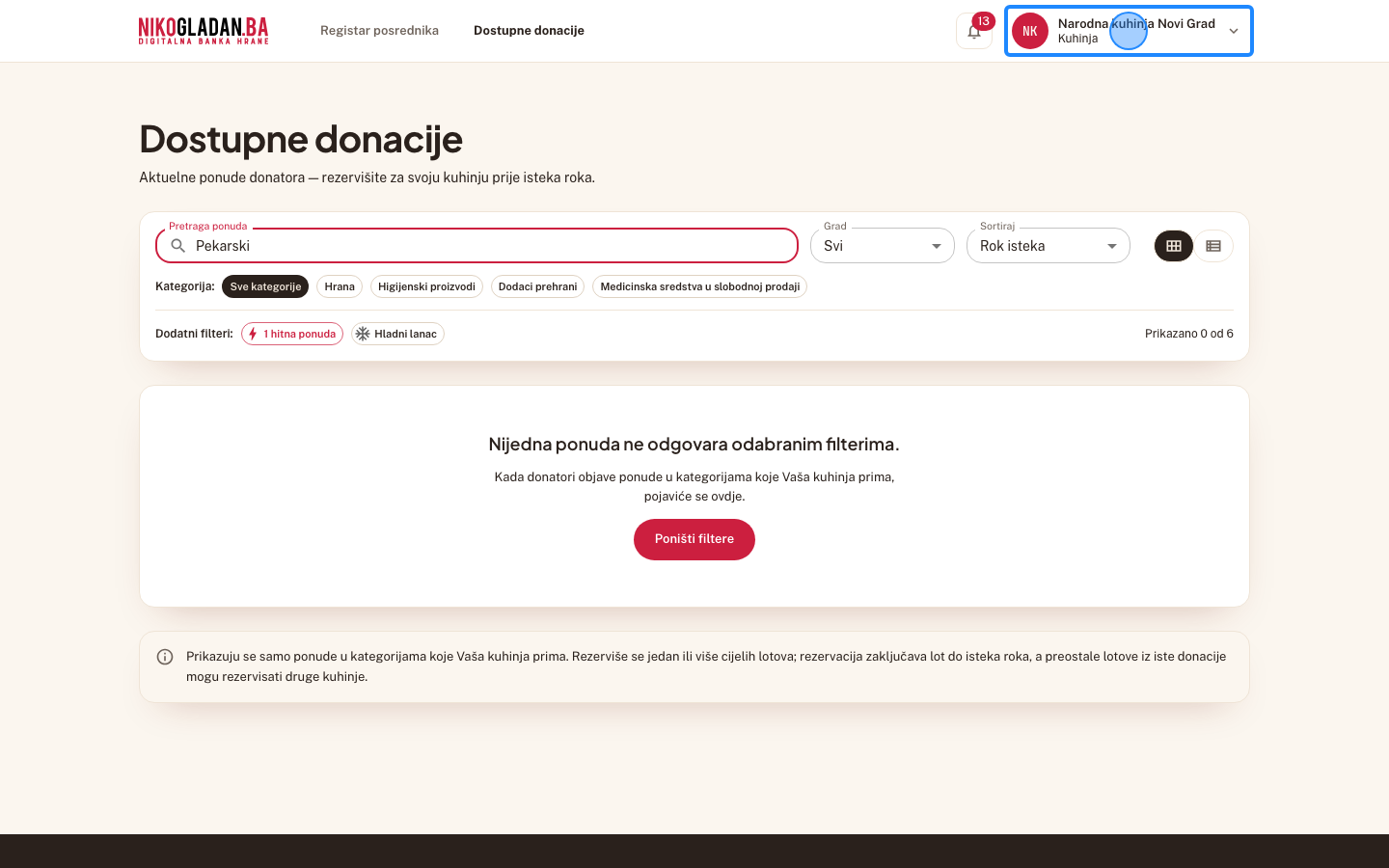 Korak 68: Kliknite ime kuhinje gore desno.